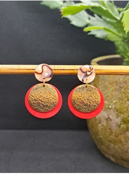 Puce Zébrée médaille rouge.