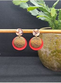 Puce Zébrée médaille rouge.