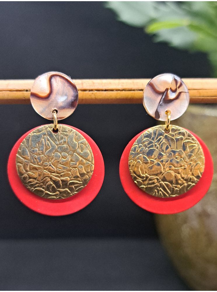 Puce Zébrée médaille rouge. Puce Zébrée médaille rouge.
