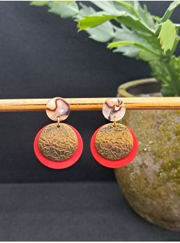 Puce Zébrée médaille rouge.