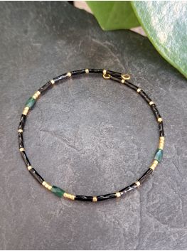 Noir et vert fonçé 3