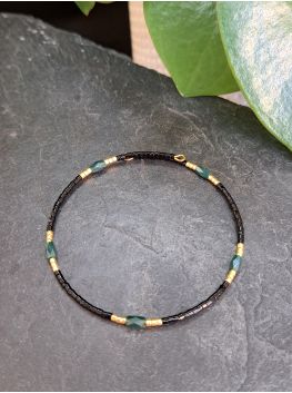 Noir et vert fonçé 6