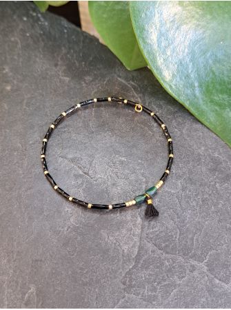 Noir et vert fonçé 8