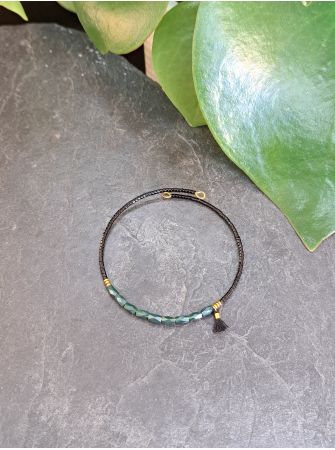 Noir et vert fonçé 10