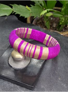 Jonc XL violet et cuivré