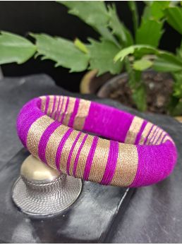 Jonc XL violet et cuivré