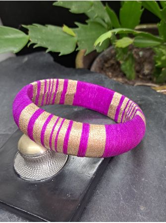 Jonc XL violet et cuivré