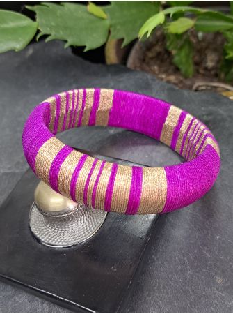 Jonc XL violet et cuivré