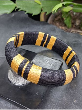 Jonc XL noir et doré