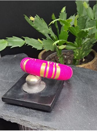 Jonc XL rose et doré