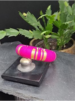 Jonc XL rose et doré