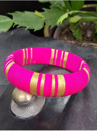 Jonc XL rose et doré