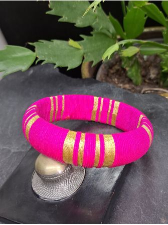 Jonc XL rose et doré