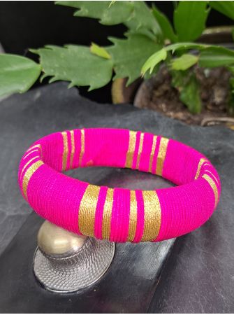 Jonc XL rose et doré