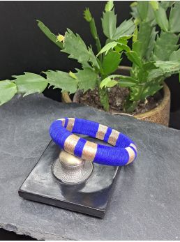 Jonc bleu roi et cuivré