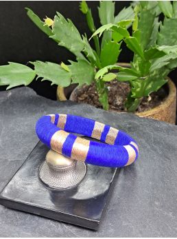 Jonc bleu roi et cuivré