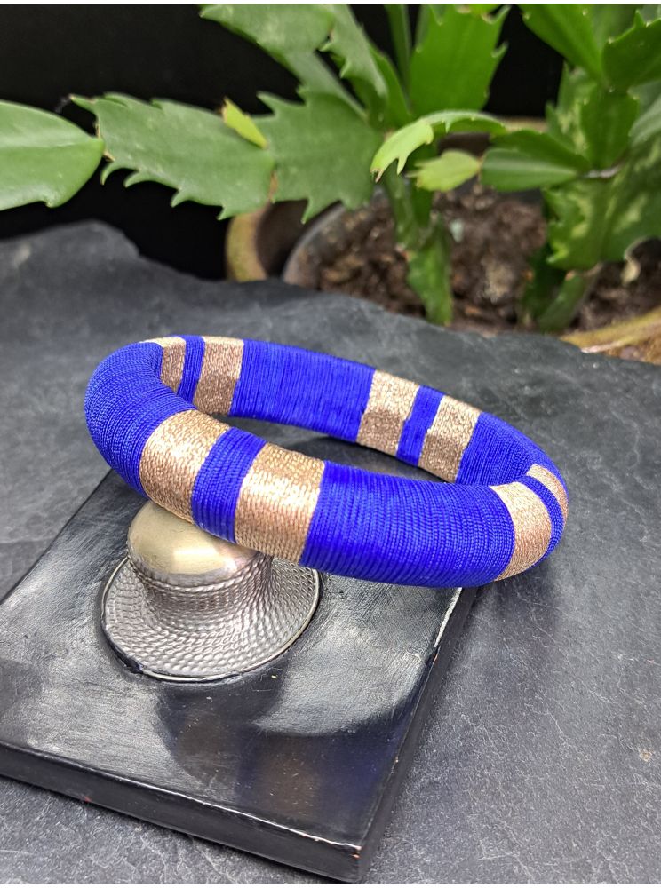 Jonc bleu roi et cuivré Jonc bleu roi et cuivré