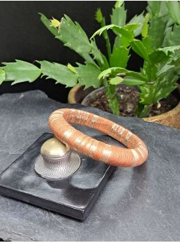 Jonc marron et cuivré