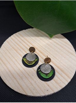 Série "plumes" et cuir"