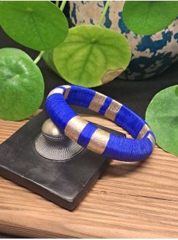 Jonc bleu roi et cuivré