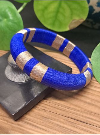 Jonc bleu roi et cuivré