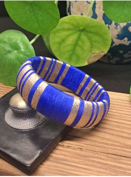Jonc bleu roi et cuivré