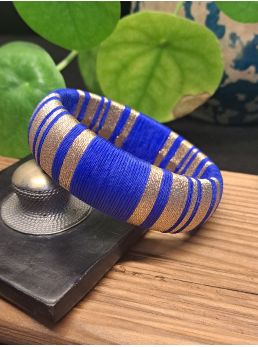 Jonc bleu roi et cuivré