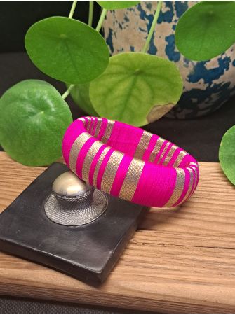 Jonc bleu rose et cuivré