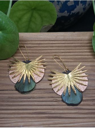 Série "plumes" et "cuir"