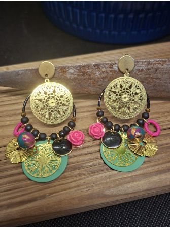 Boucles d'oreilles Frida.