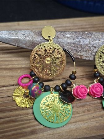 Boucles d'oreilles Frida.