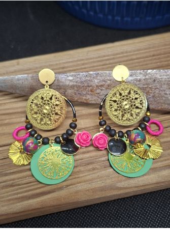 Boucles d'oreilles Frida.