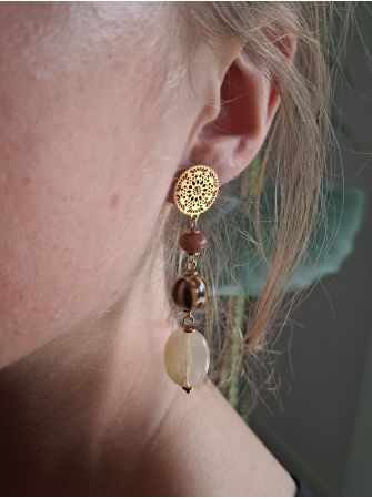 Boucles d'oreilles Mila.
