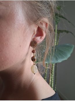 Boucles d'oreilles Mila.
