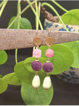 Boucles d'oreilles chabadabada.