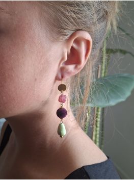 Boucles d'oreilles chabadabada.