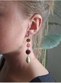 Boucles d'oreilles chabadabada.