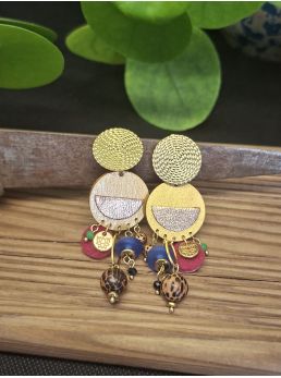 Boucles d'oreilles 5 terres.