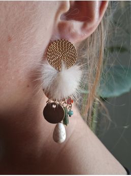 Boucles d'oreilles Oslos.