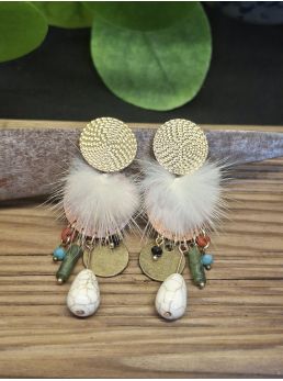 Boucles d'oreilles Oslos.