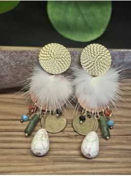 Boucles d'oreilles Oslos.