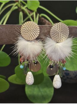 Boucles d'oreilles Oslos.