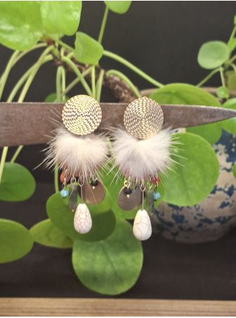 Boucles d'oreilles Oslos.