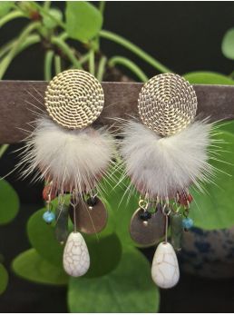 Boucles d'oreilles Oslos.