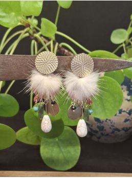 Boucles d'oreilles Oslos.