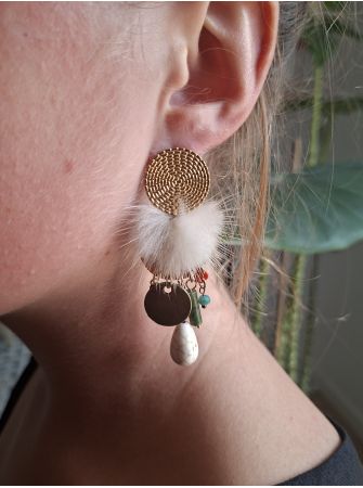 Boucles d'oreilles Oslos.