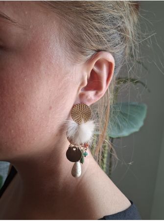 Boucles d'oreilles Oslos.