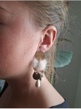 Boucles d'oreilles Oslos.