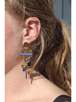 Boucles d'oreilles 5 terres.