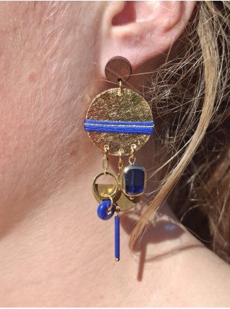 Boucles d'oreilles 5 terres.